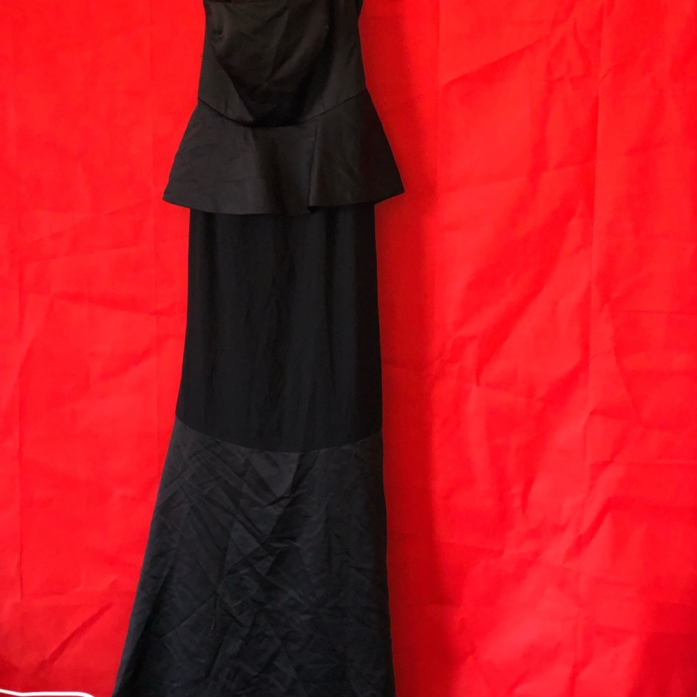 Black strapless PROM STYLE dress